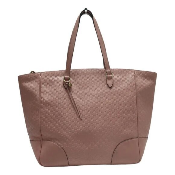 Gucci Pink Canvas Shoulder Bag 451-061925 - Picture 1 of 12